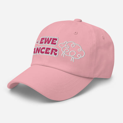 F-Ewe Breast Cancer Pink Baseball Cap